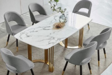 Các mẫu bàn ăn chân sắt giúp nâng cấp không gian