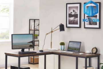 Top 7 mẫu bàn làm việc văn phòng 1m đẹp, chất lượng, giá tốt