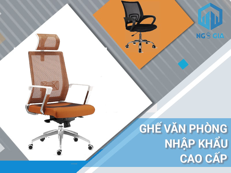 Mẫu Ghế Văn Phòng Nhập Khẩu Đẹp Được Yêu Thích Nhất