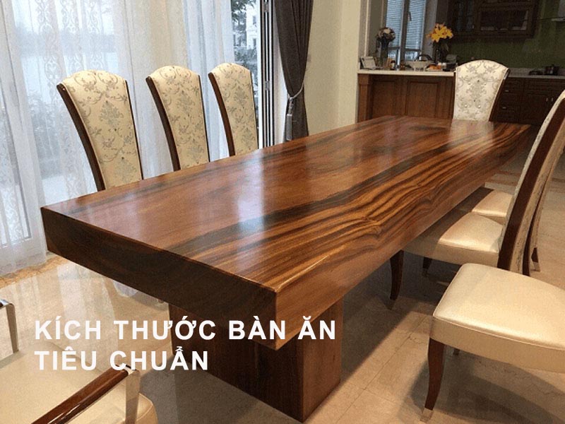 Kích Thước Bàn Ăn Tiêu Chuẩn Dành Cho Người Việt Là Bao Nhiêu?