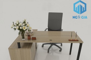 Top 13 mẫu bàn làm việc 1m8 đẹp, hiện đại cho mọi văn phòng