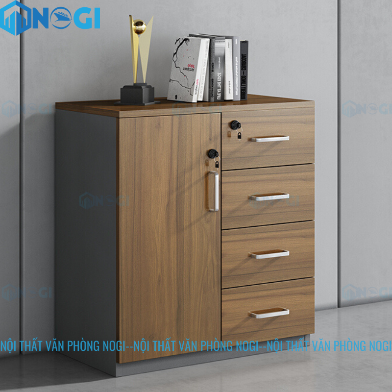 Tủ tài liệu gỗ TTL-G02