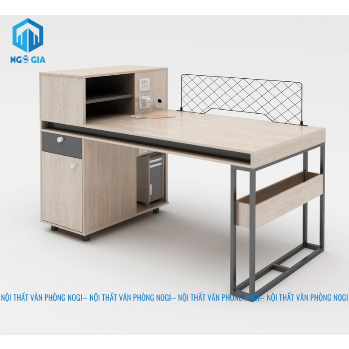 BÀN LÀM VIỆC 2 NGƯỜI RYON MẪU A BLV22