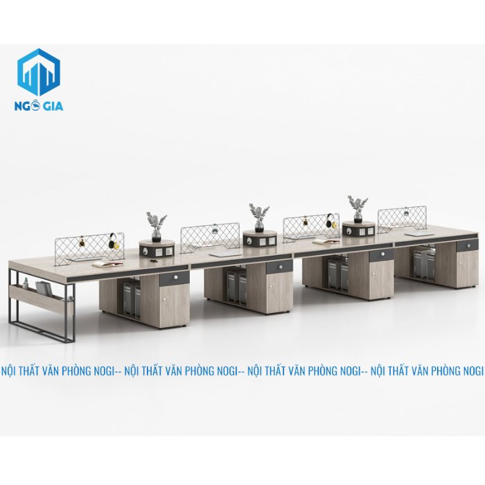 BÀN LÀM VIỆC 8 NGƯỜI TYSON BLV32