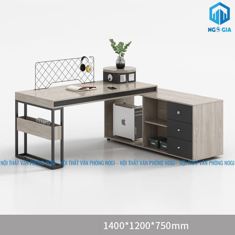 BÀN LÀM VIỆC 1 NGƯỜI HW TYSON MẪU A BLV38