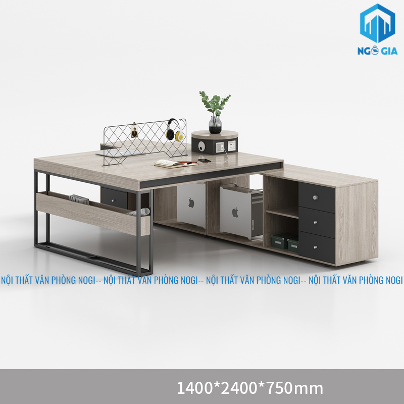 BÀN LÀM VIỆC 2 NGƯỜI HW TYSON MẪU A BLV40