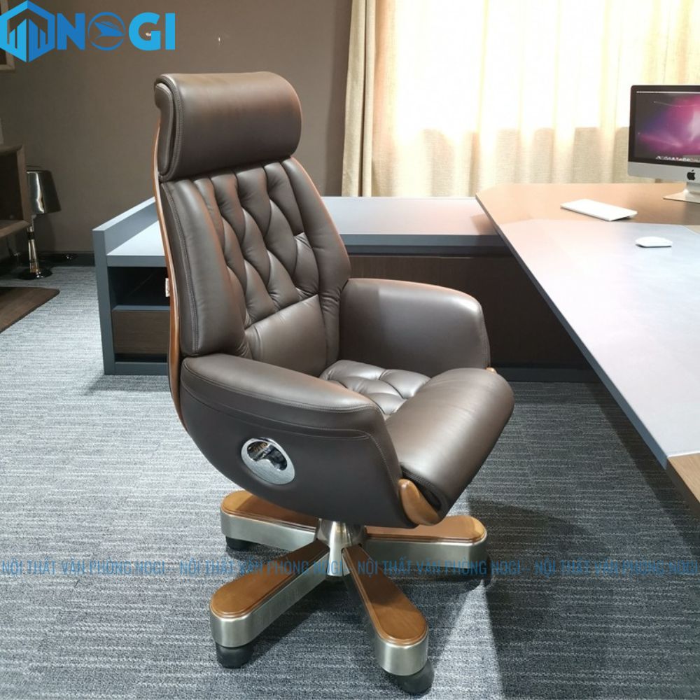 GHẾ DA BÒ Ý ROME GIÁM ĐỐC CAO CẤP