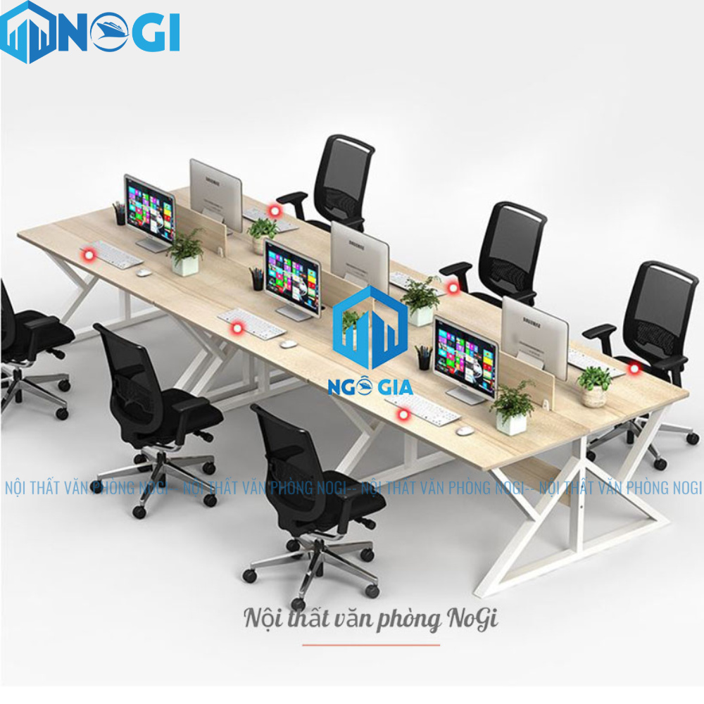 CỤM BÀN LÀM VIỆC 6 CHỖ BLV21-M