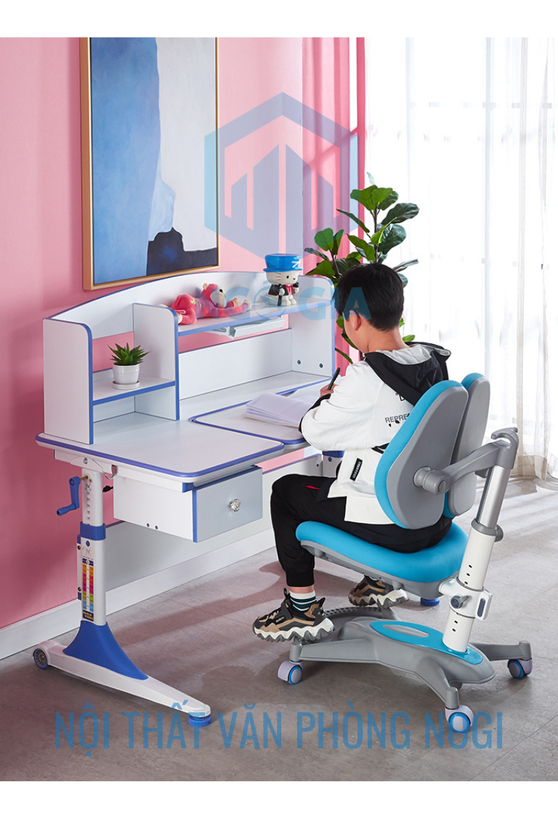 BÀN TRẺ EM CHỐNG GÙ LƯNG CHỐNG CẬN THỊ BTE01