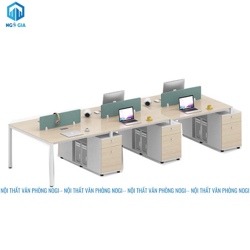 BÀN LÀM VIỆC 6 NGƯỜI KAIDO MẪU B BLV37