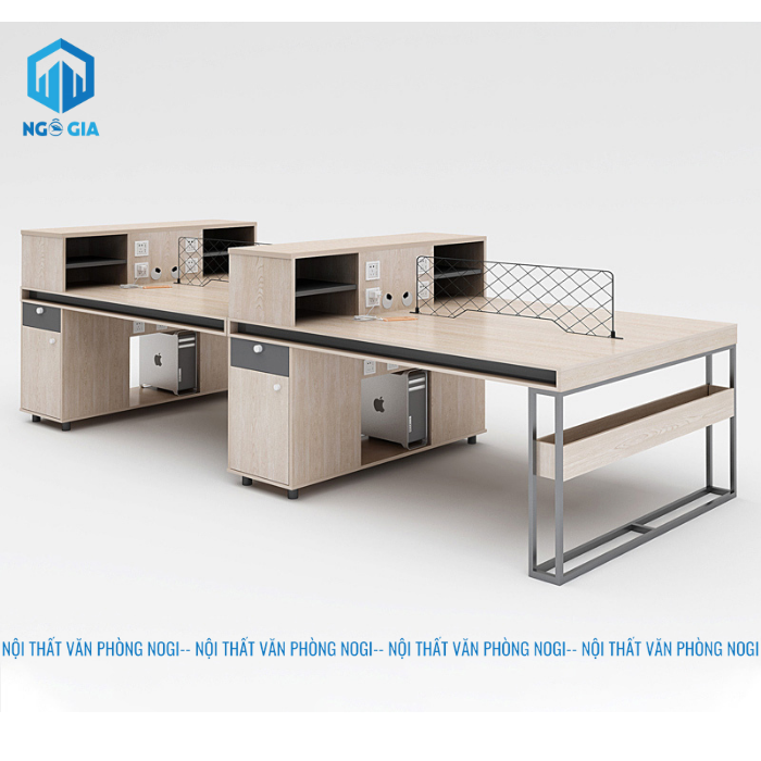 BÀN LÀM VIỆC 4 NGƯỜI RYON MẪU B BLV26