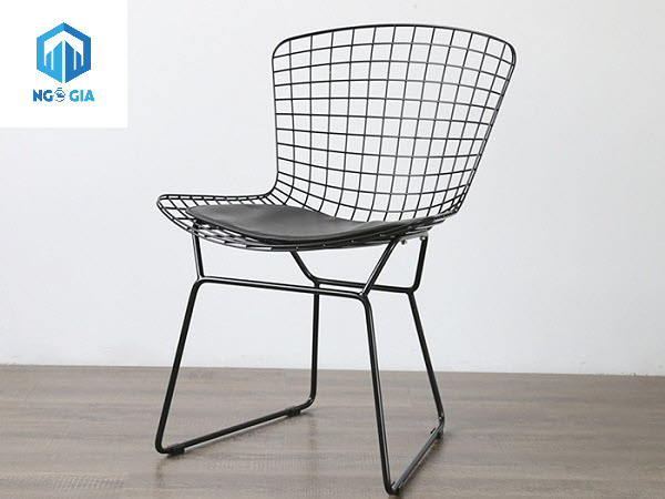 GHẾ LƯỚI SẮT CAFE CỔ ĐIỂN BERTOIA SL01