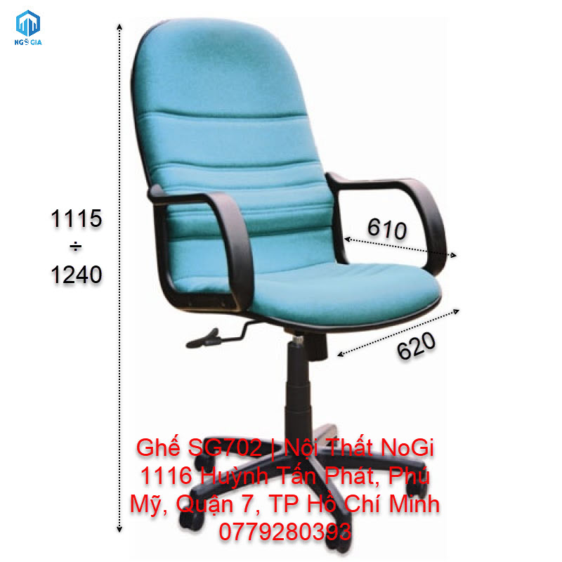 GHẾ LƯNG CAO SG702