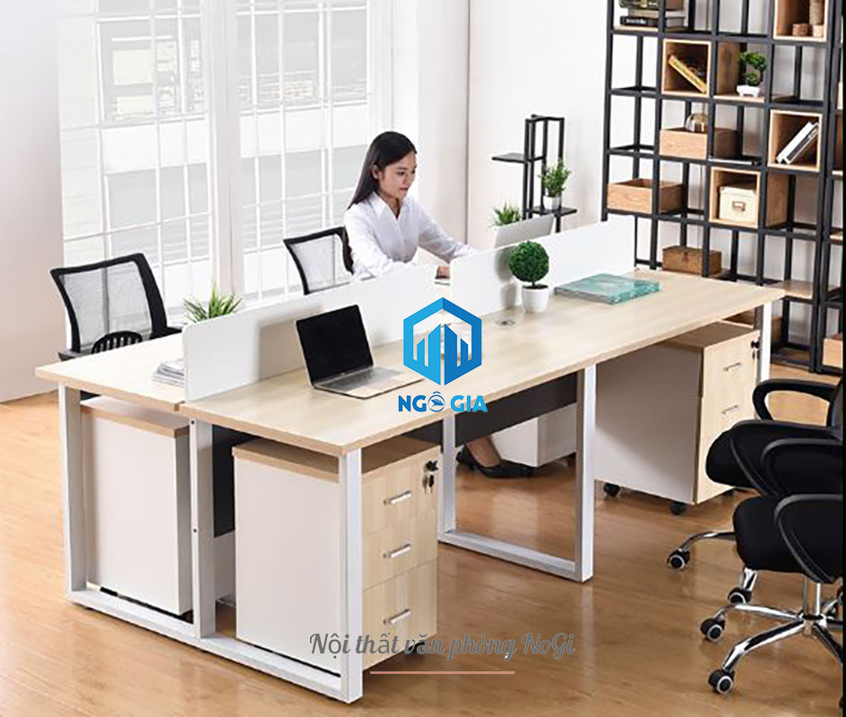 BÀN LÀM VIỆC 4 NGƯỜI BLV14