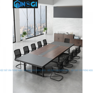 BÀN HỌP GỖ GON BH01 2M4/ 8 NGƯỜI