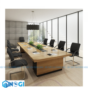 BÀN HỌP GỖ 12 NGƯỜI 3M5 BH05