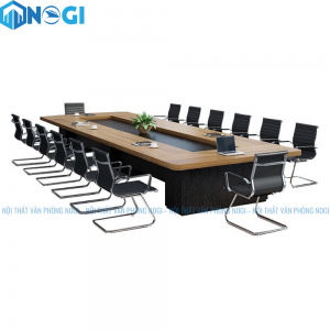BÀN HỌP GỖ MIN 20 NGƯỜI 4.8M BH17