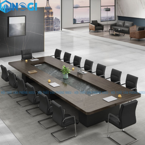 Bàn họp gỗ MIN 30 người 8m BH18
