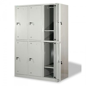 TỦ SẮT VĂN PHÒNG 6 KHOANG TS12